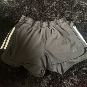 Black adidas shorts
